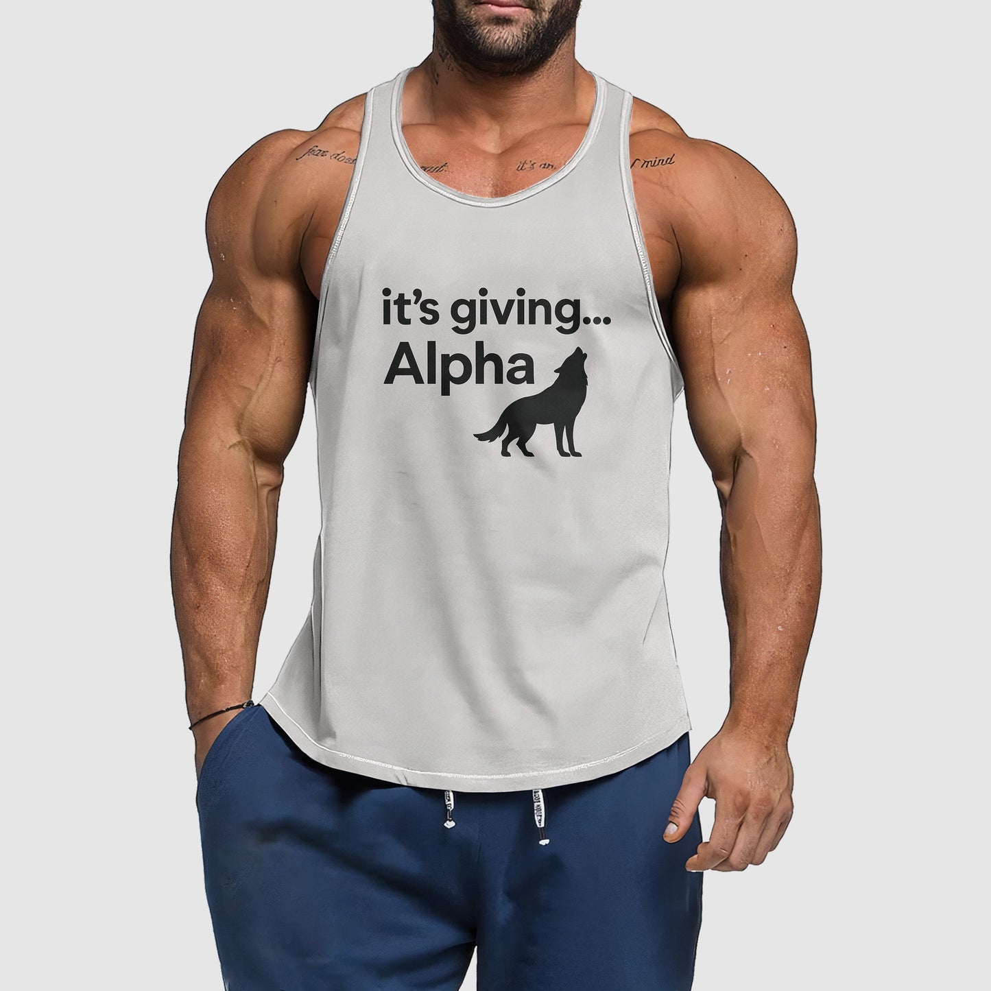 Ultimate Gym Tank Top for Men: Stay Cool and Comfy During Intense Workouts- TT02335