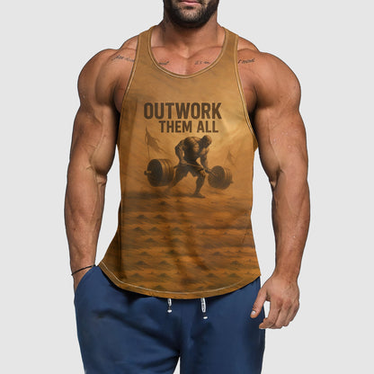 Ultimate Gym Tank Top for Men: Stay Cool and Comfy During Intense Workouts- TT02339