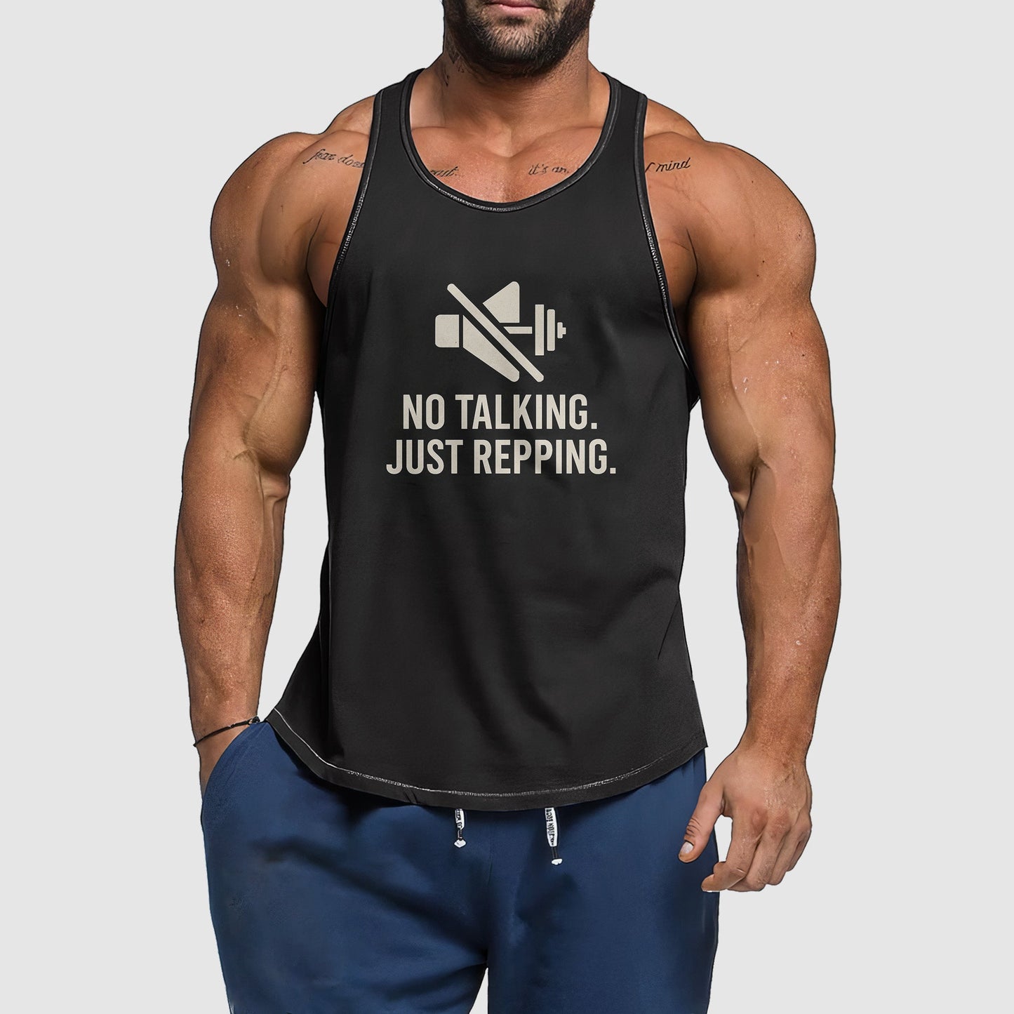 Ultimate Gym Tank Top for Men: Stay Cool and Comfy During Intense Workouts- TT02367
