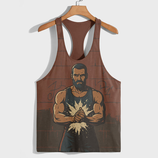 Bodybuilding Racerback Tank Top- TT02375