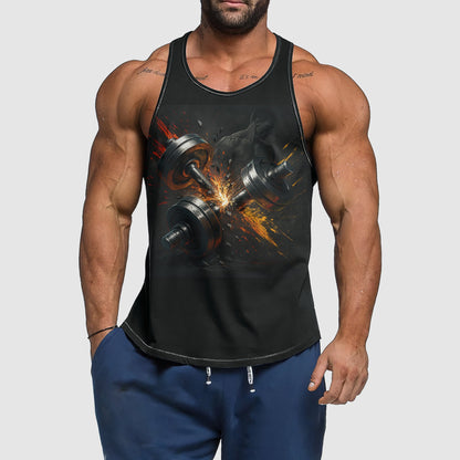 Ultimate Gym Tank Top for Men: Stay Cool and Comfy During Intense Workouts- TT02384