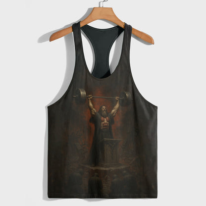 Bodybuilding Racerback Tank Top- TT02503