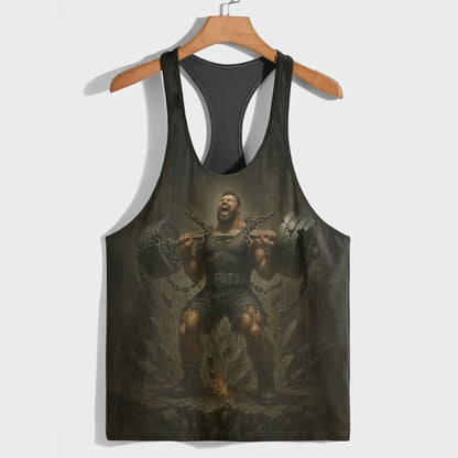 Bodybuilding Racerback Tank Top- TT02519
