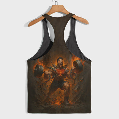 Bodybuilding Racerback Tank Top- TT02521