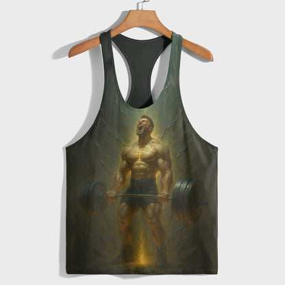 Bodybuilding Racerback Tank Top- TT02523