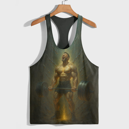 Bodybuilding Racerback Tank Top- TT02523