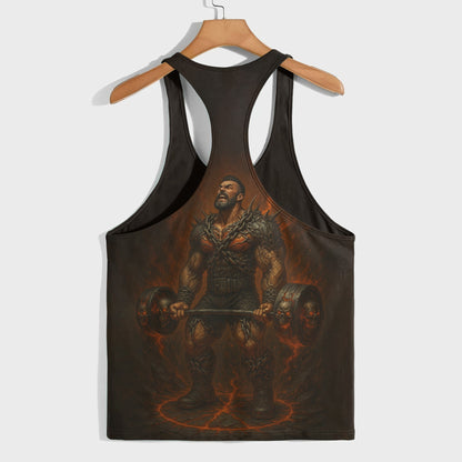 Bodybuilding Racerback Tank Top- TT02524