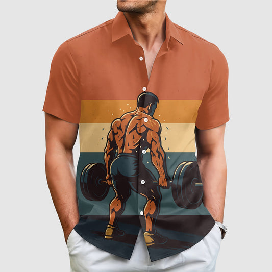 GymPro Short Sleeve Button Shirt- TT02543