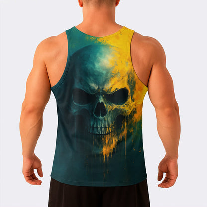 Skull Power Training Tank Top for Men- TT02593