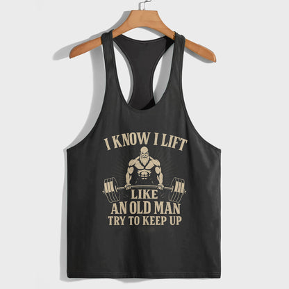 Bodybuilding Racerback Tank Top- TT02738