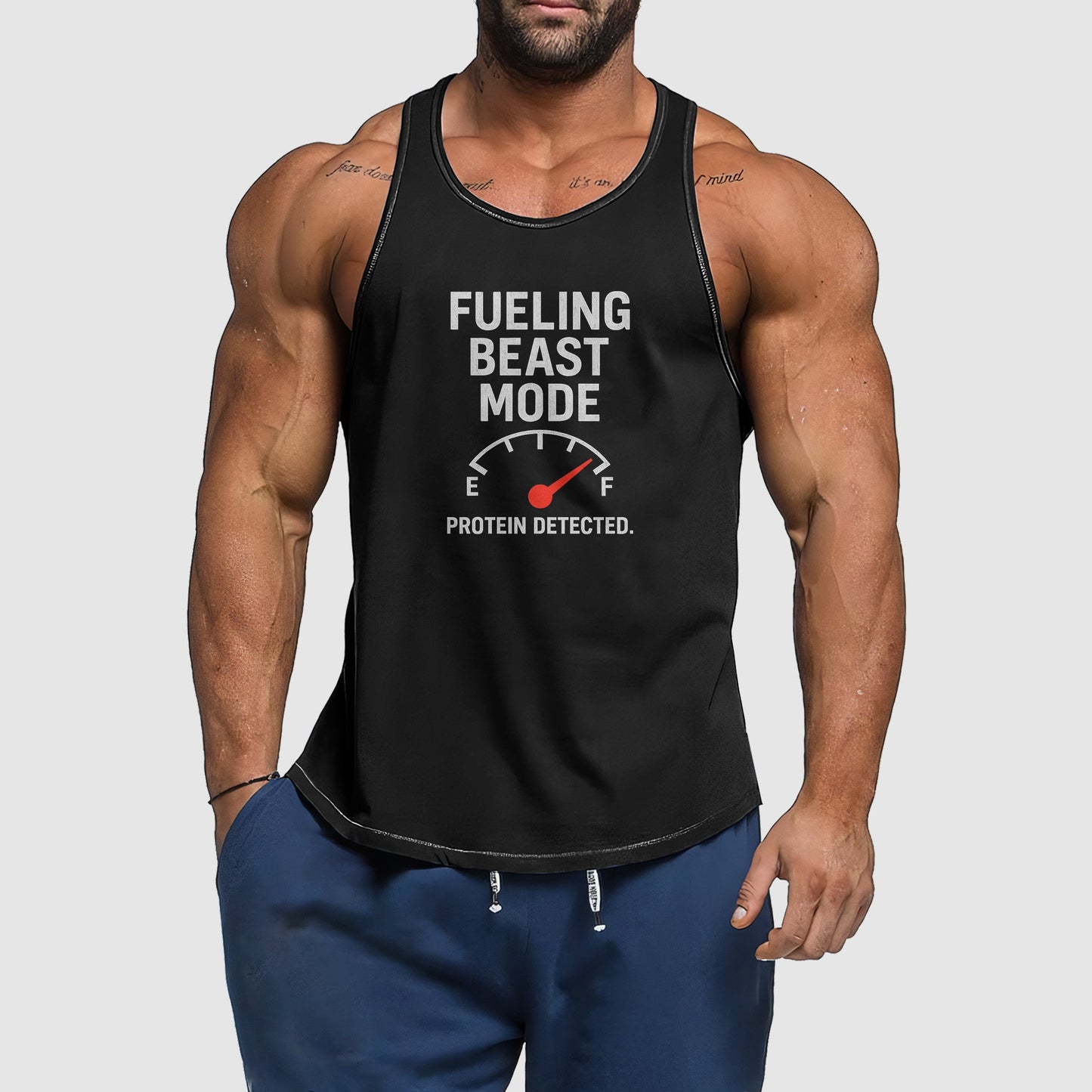 Ultimate Gym Tank Top for Men: Stay Cool and Comfy During Intense Workouts- TT02766