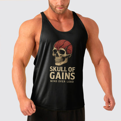 Skull Power Training Tank Top for Men- TT02808