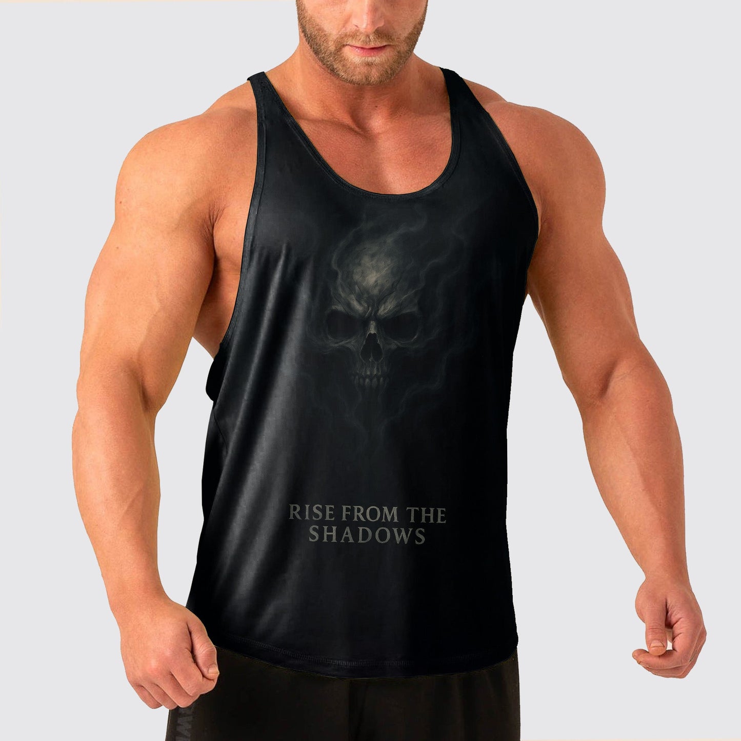 Skull Power Training Tank Top for Men- TT02818