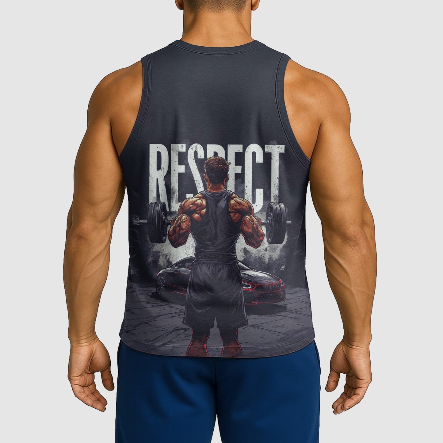 Ultimate Gym Tank Top for Men: Stay Cool and Comfy During Intense Workouts- TT02869