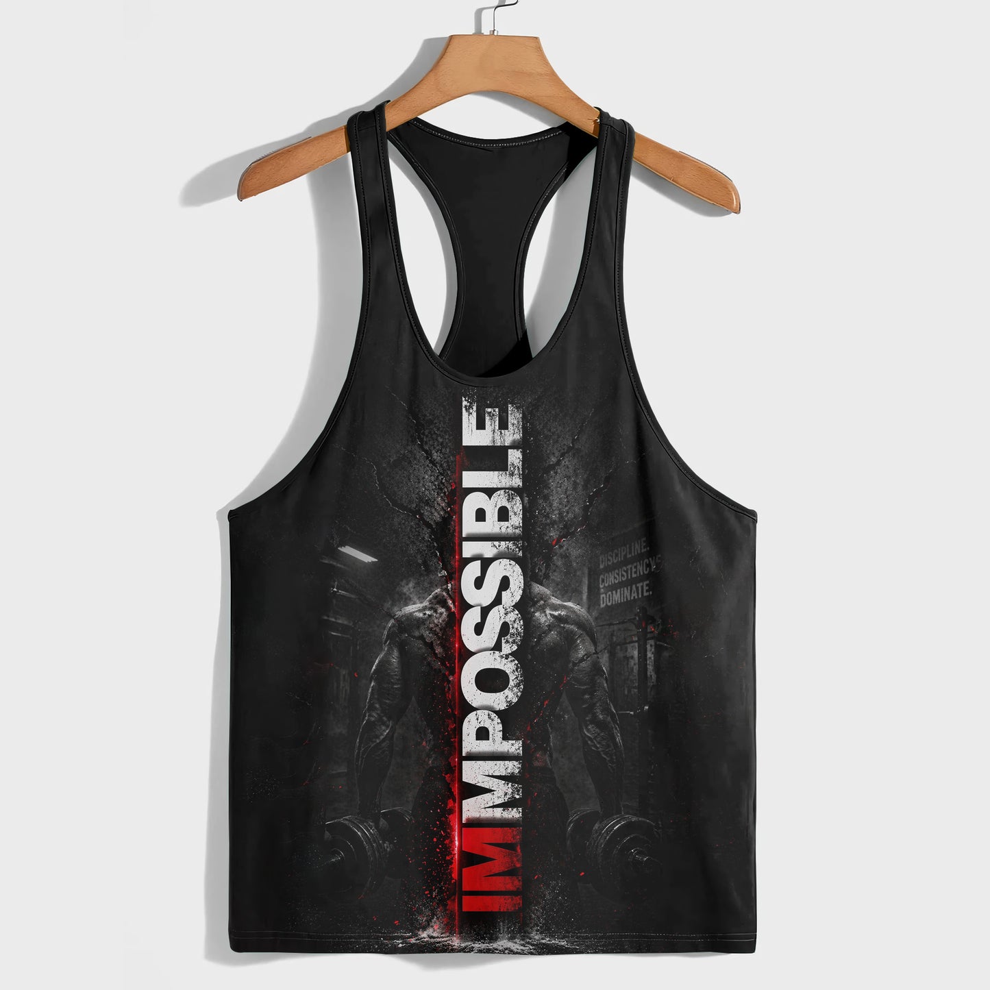 Bodybuilding Racerback Tank Top- TT02900
