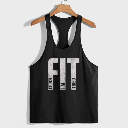 Bodybuilding Racerback Tank Top- TT02916
