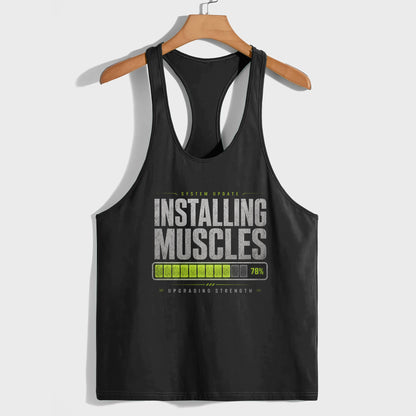 Bodybuilding Racerback Tank Top- TT02934