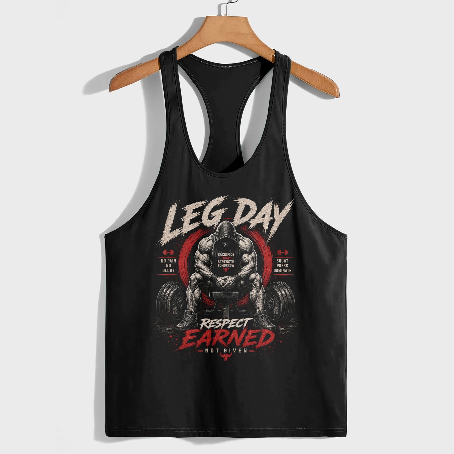 Bodybuilding Racerback Tank Top- TT02952