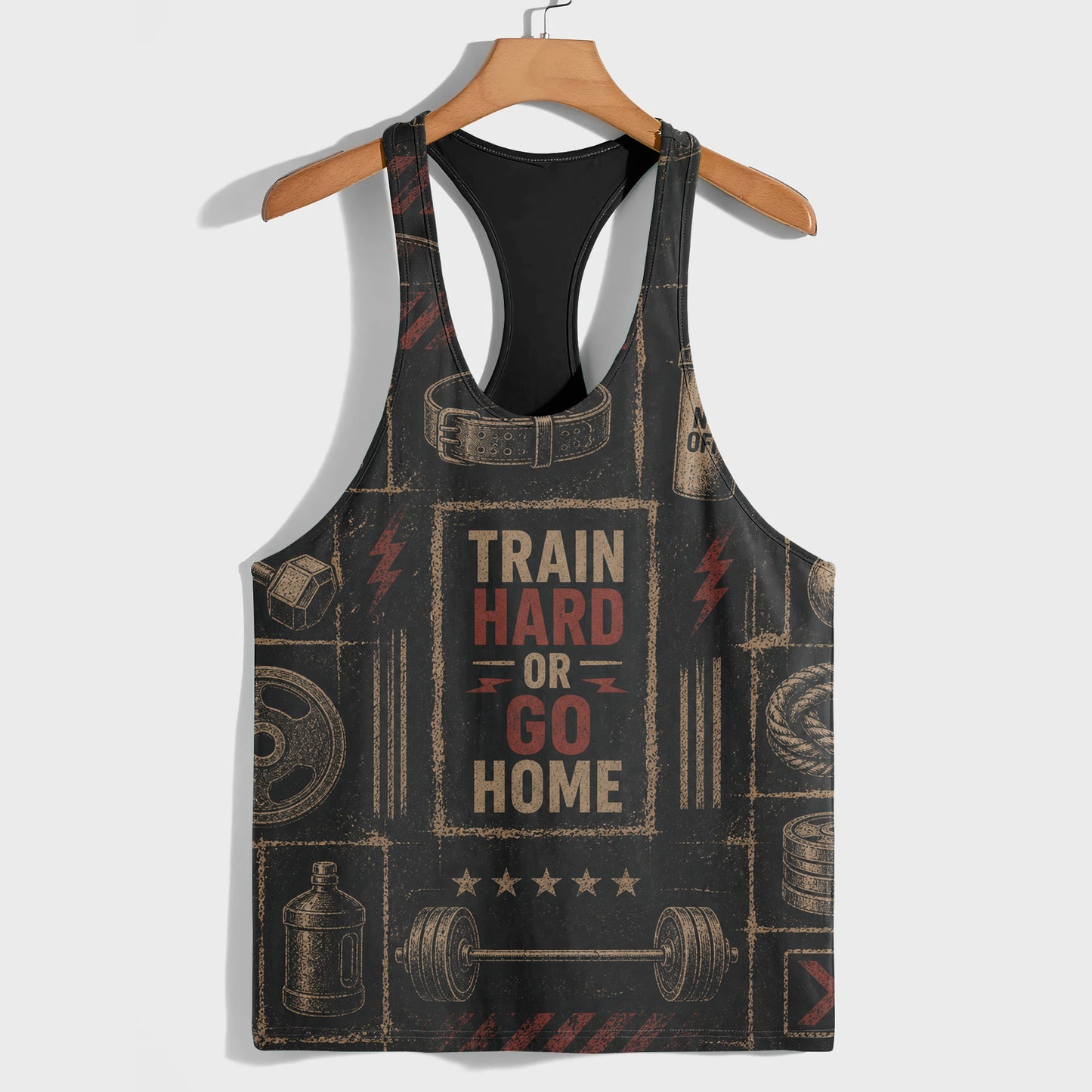 Bodybuilding Racerback Tank Top- TT02954