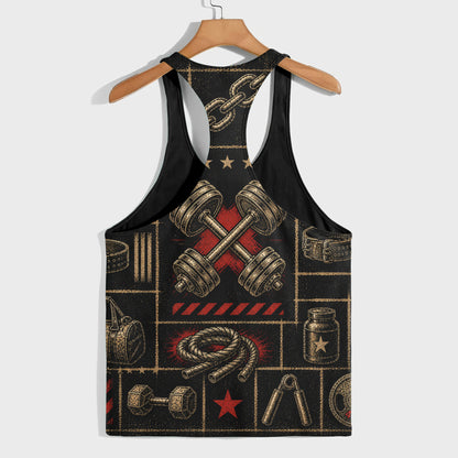 Bodybuilding Racerback Tank Top- TT02955