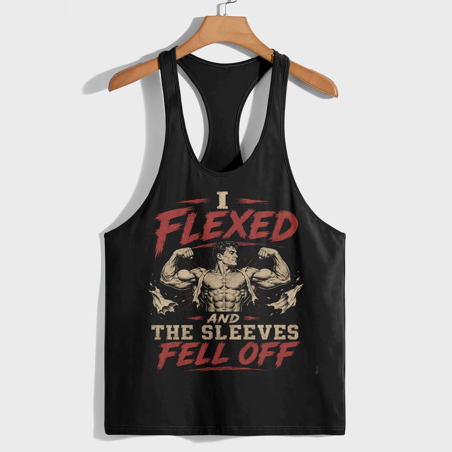Bodybuilding Racerback Tank Top- TT02963