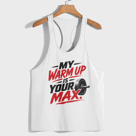 Bodybuilding Racerback Tank Top- TT02964