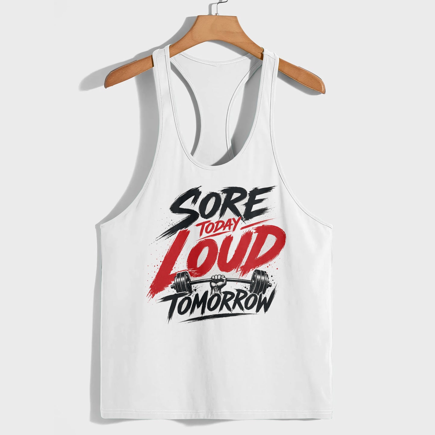 Bodybuilding Racerback Tank Top- TT02965