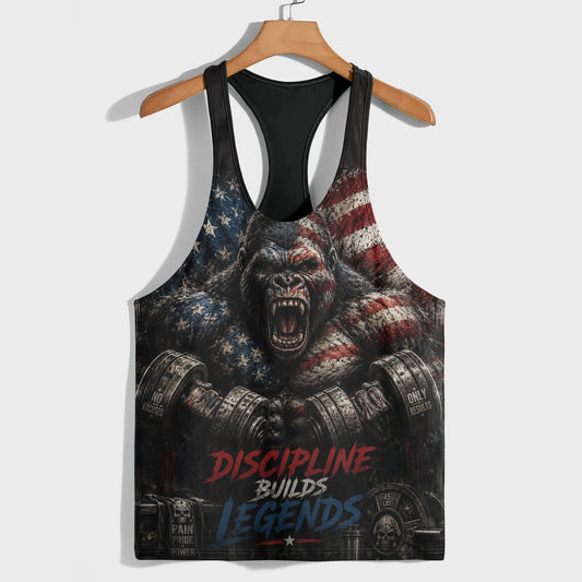Savage Power Series Racerback Tank Top- TT03003