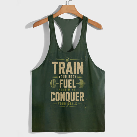 Bodybuilding Racerback Tank Top- TT03021