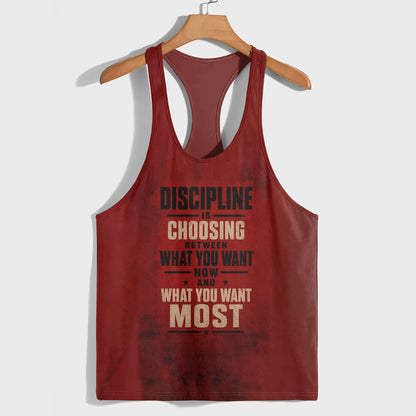 Bodybuilding Racerback Tank Top- TT03023