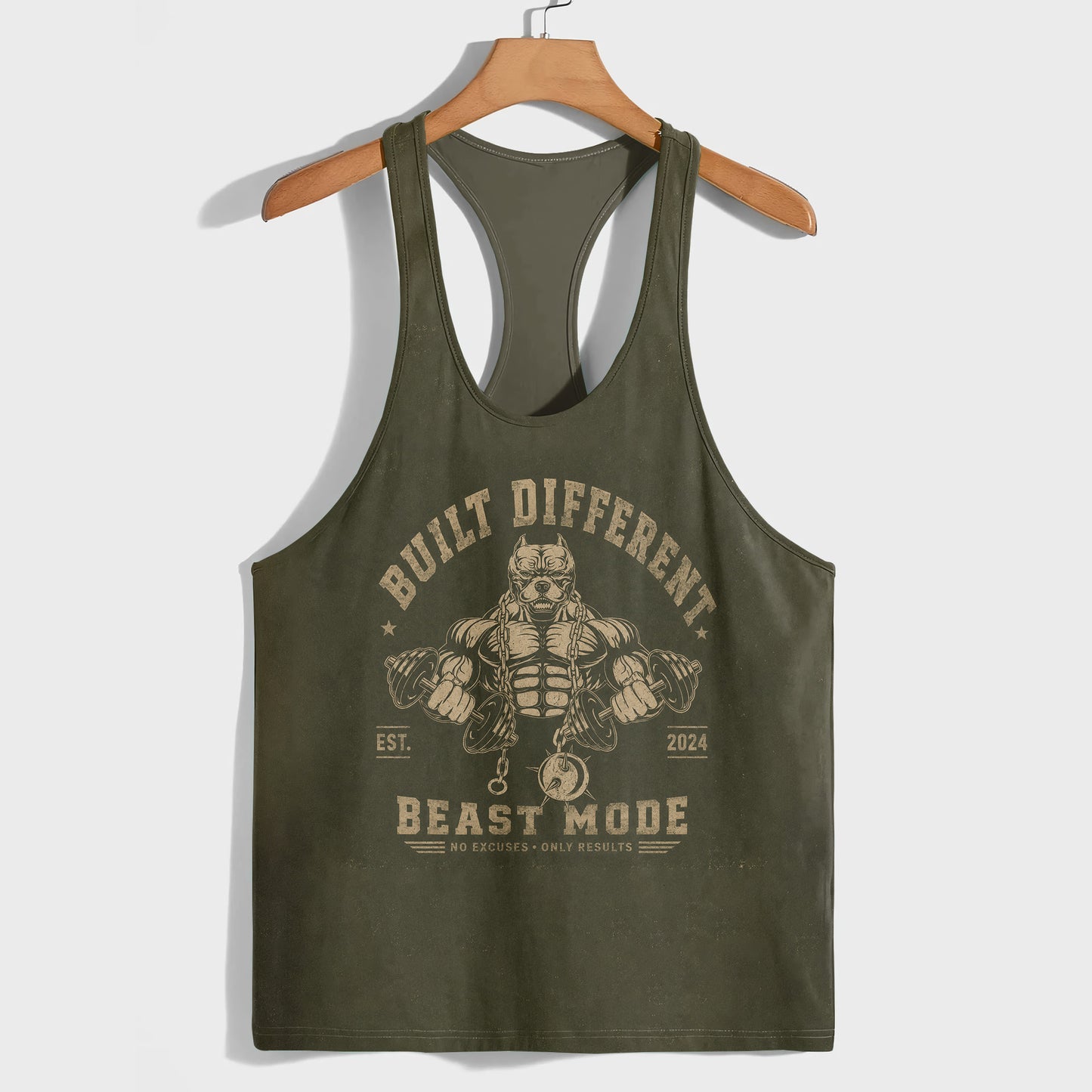 Bodybuilding Racerback Tank Top- TT03047