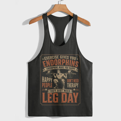 Bodybuilding Racerback Tank Top- TT03066