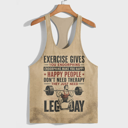 Bodybuilding Racerback Tank Top- TT03067