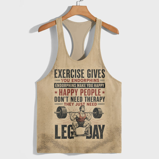 Bodybuilding Racerback Tank Top- TT03067