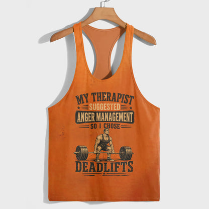 Bodybuilding Racerback Tank Top- TT03069