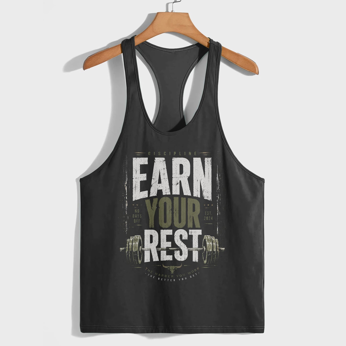 Bodybuilding Racerback Tank Top- TT03083