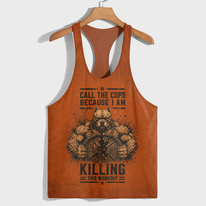 Savage Power Series Racerback Tank Top- TT03097