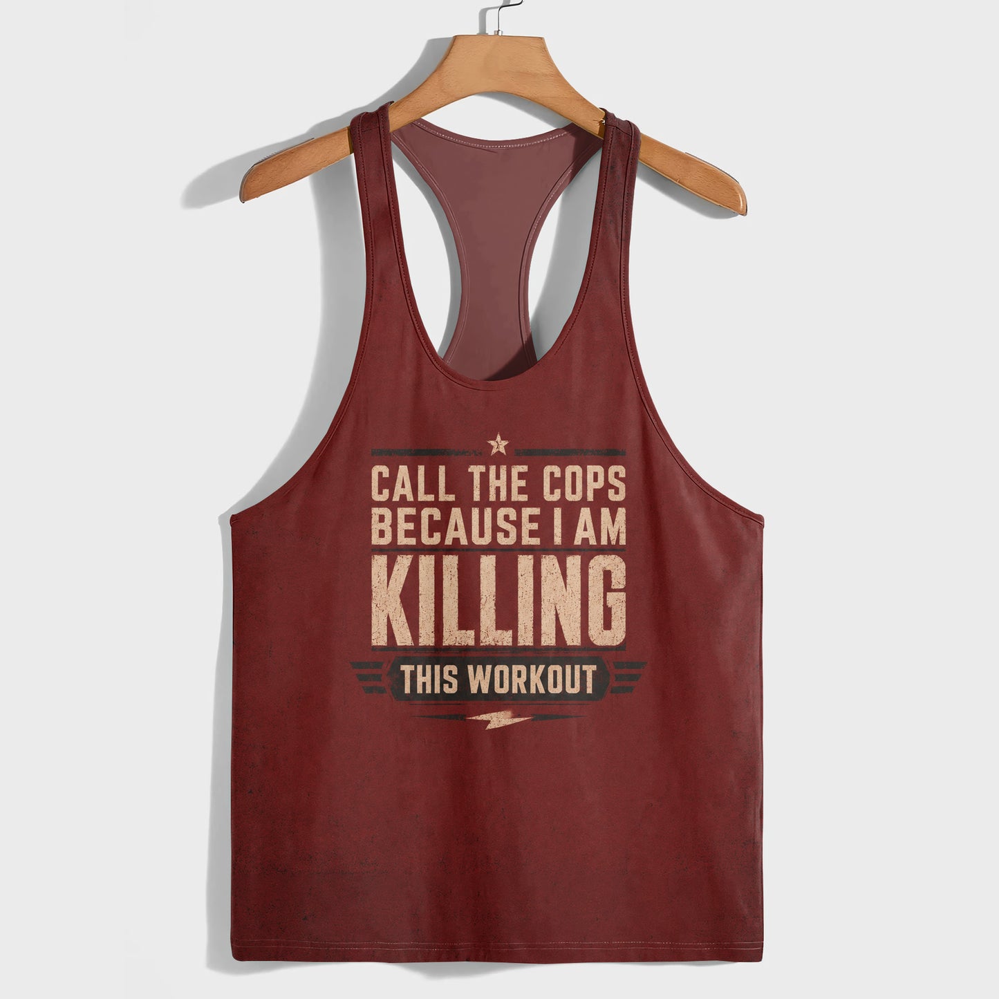 Bodybuilding Racerback Tank Top- TT03110