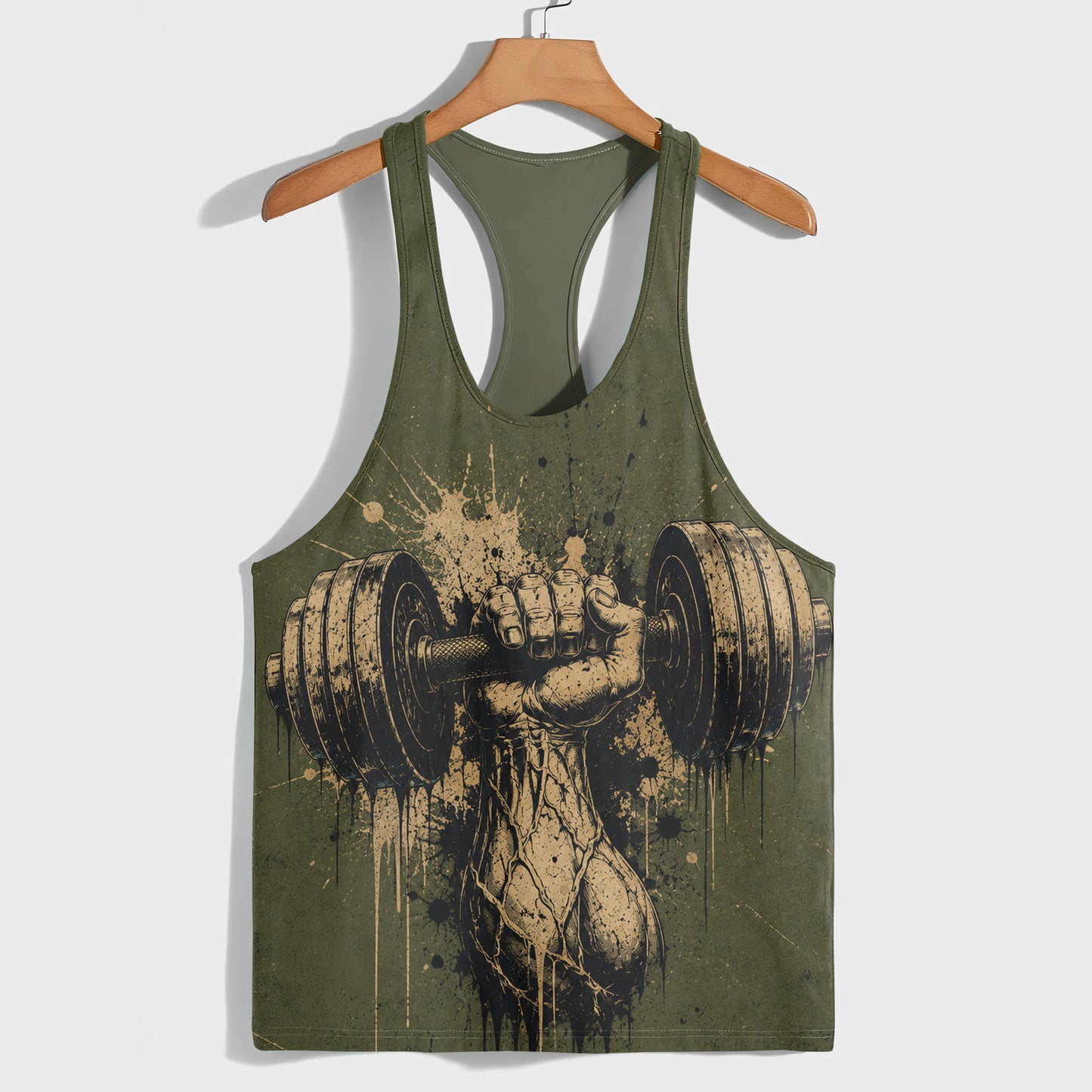 Bodybuilding Racerback Tank Top- TT03121