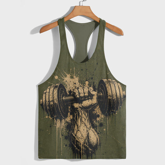 Bodybuilding Racerback Tank Top- TT03121