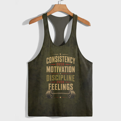 Bodybuilding Racerback Tank Top- TT03125