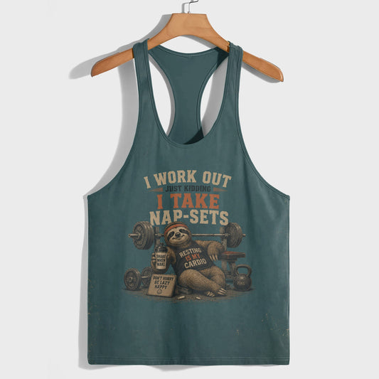 Bodybuilding Racerback Tank Top- TT03139