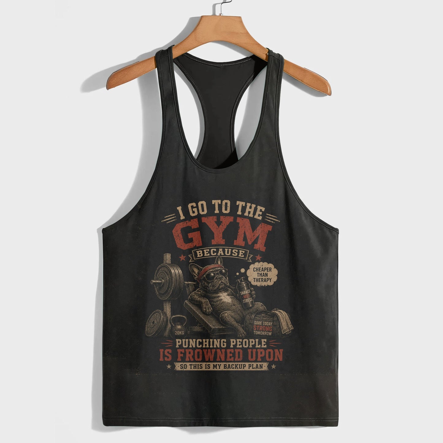 Bodybuilding Racerback Tank Top- TT03140