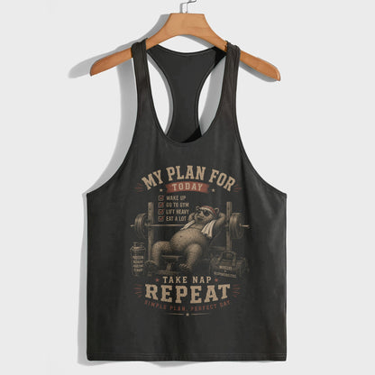 Bodybuilding Racerback Tank Top- TT03149