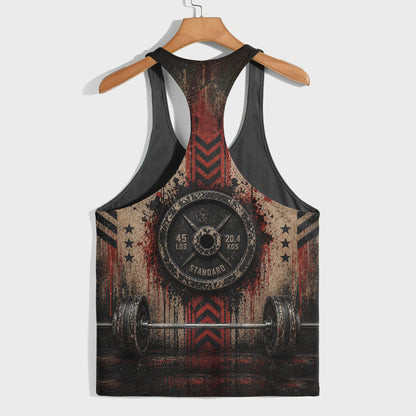 Bodybuilding Racerback Tank Top- TT03217