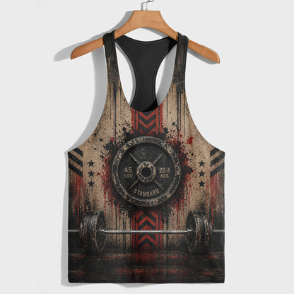 Bodybuilding Racerback Tank Top- TT03217