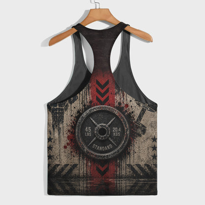 Bodybuilding Racerback Tank Top- TT03218