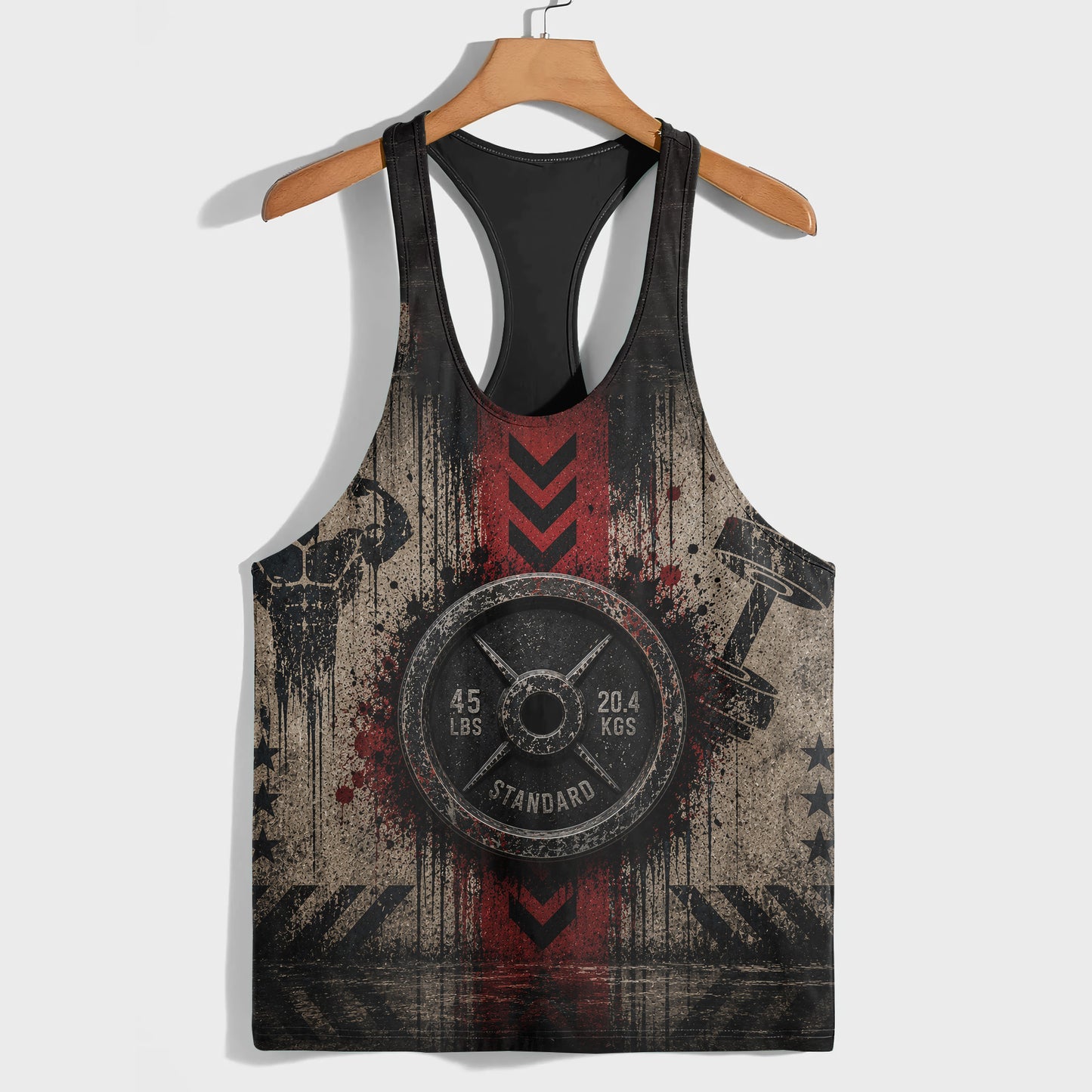 Bodybuilding Racerback Tank Top- TT03218