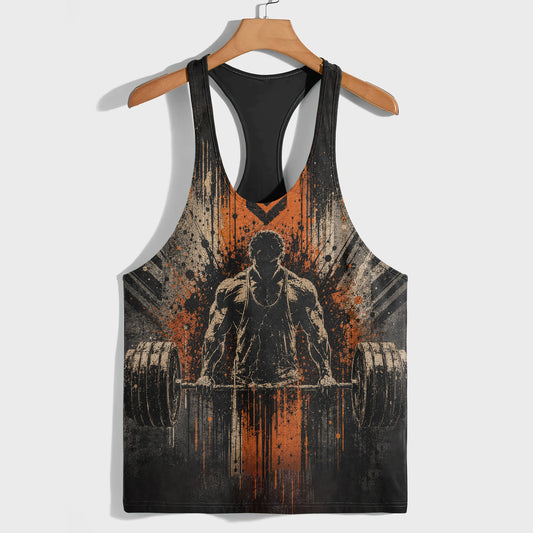 Bodybuilding Racerback Tank Top- TT03219