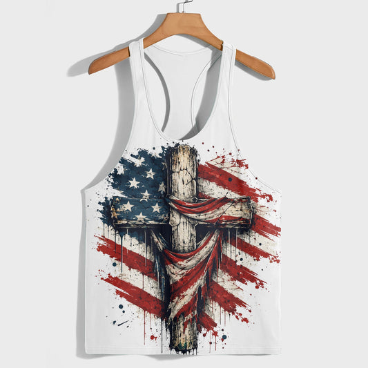 Cross of Faith Racerback Tank Top- TT03234